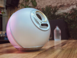 Foto de un Orb de Tools for Humanity.