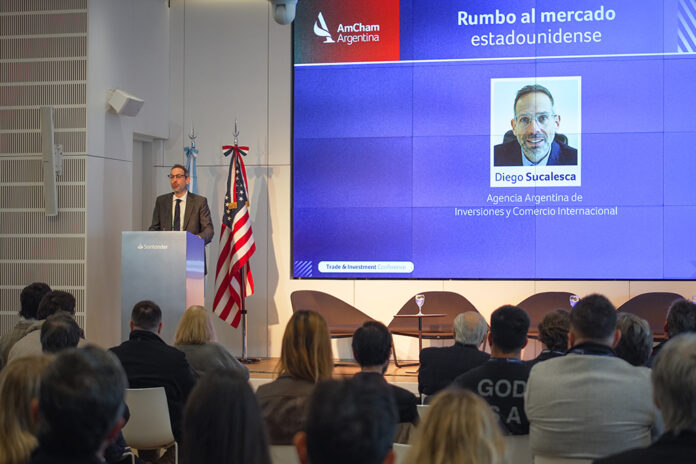Diego Sucalesca en AmCham.