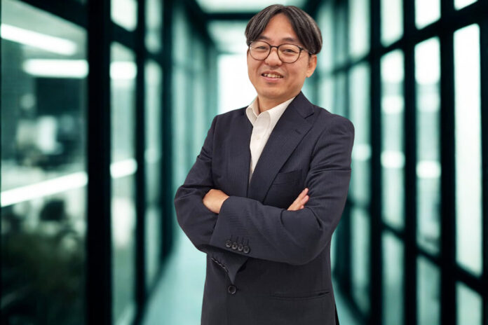 Retrato de Mitsunori Noda.